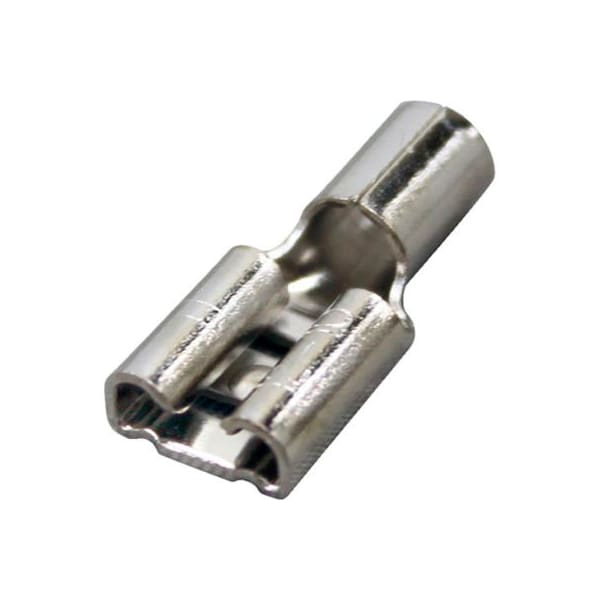 Allpoints Allpoints 85-1013 Nickel Plated Female Quick Disconnect; 1/4" Tab; Wire Gauge: 10 - 100/Box 851013 - main